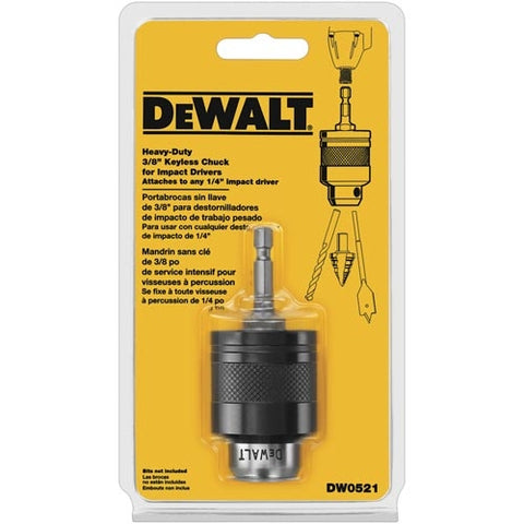 Dewalt Dw0521 Quick Connect 3/8" Impact Chuck - Ace Tool Group - DeWalt
