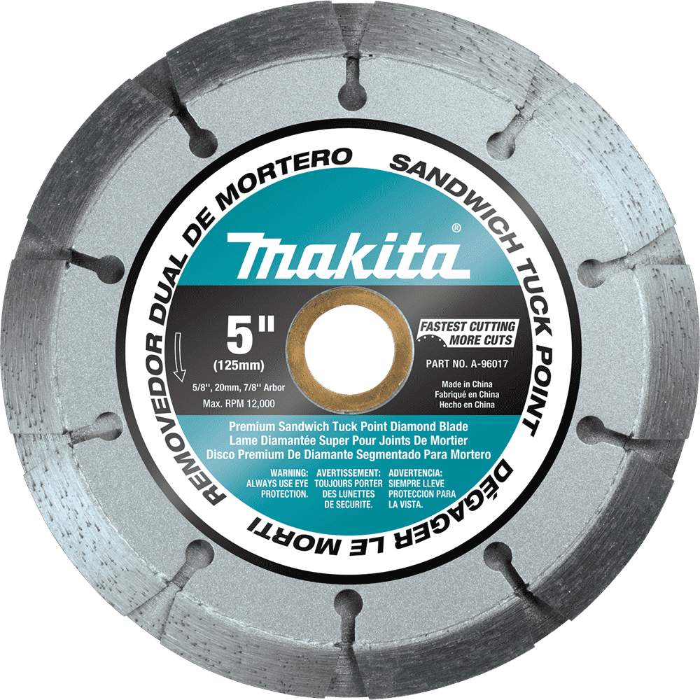 Makita A-96017 5" Dual Sandwich Diamond Tuck Point Blade - Ace Tool Group - Makita