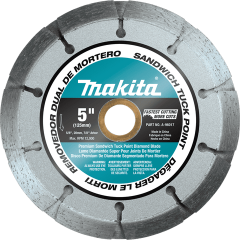 Makita A-96017 5" Dual Sandwich Diamond Tuck Point Blade - Ace Tool Group - Makita