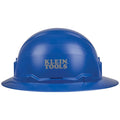 Klein 60249 Hard Hat, Non-vented, Full Brim, Blue - Ace Tool Group - Klein