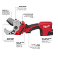 Milwaukee 2470-21 M12 PVC SHEAR KIT - Ace Tool Group - Milwaukee