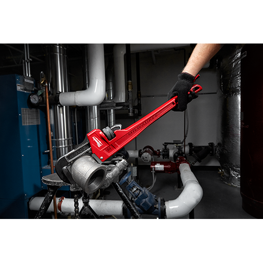 Milwaukee 48-22-7124 24" Steel Pipe Wrench - Ace Tool Group - Milwaukee