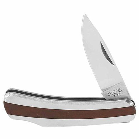 Klein Tools 44033 Compact Pocket Knife  2'' (51 mm) Stainless Steel Drop-Point Blade - Ace Tool Group - Klein