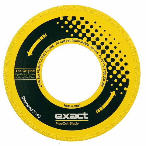 Exact Tools Diamond X140 Saw Blade 7010492 - Ace Tool Group - Exact