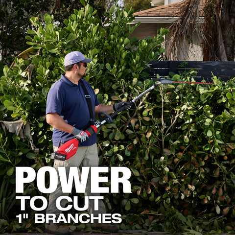 M18 FUEL Pole Articulating Hedge Trimmer - Ace Tool Group - Milwaukee