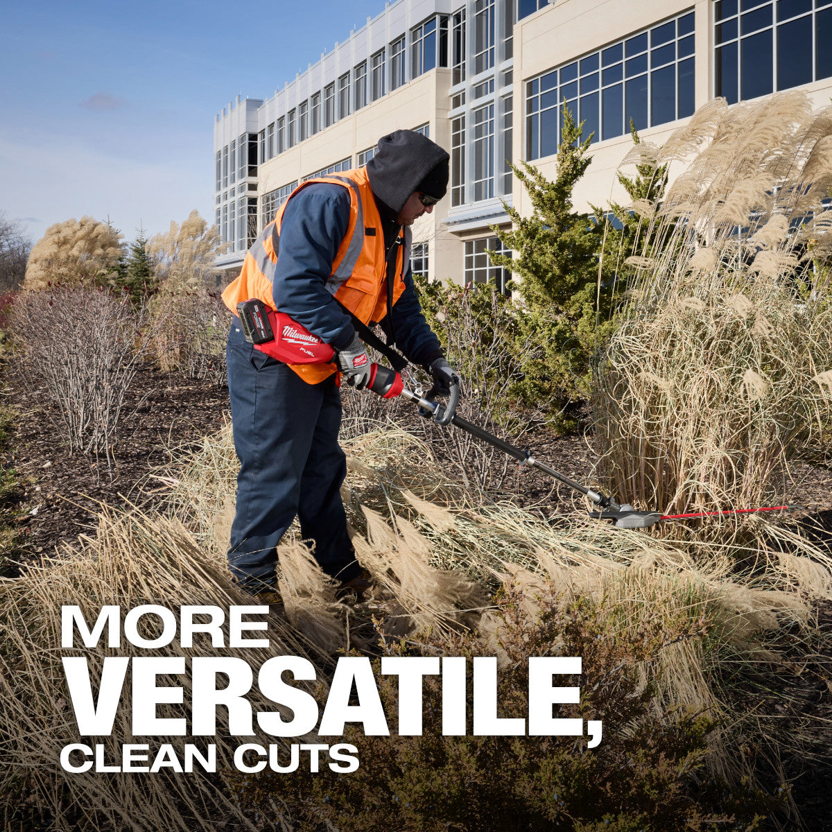 M18 FUEL Pole Articulating Hedge Trimmer - Ace Tool Group - Milwaukee