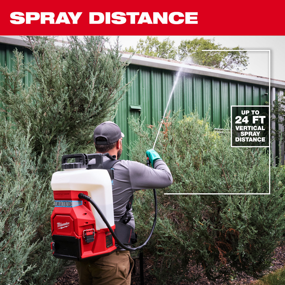 M18 4-Gallon Backpack Sprayer w/ SWITCH TANK (Kit) - Ace Tool Group - Milwaukee