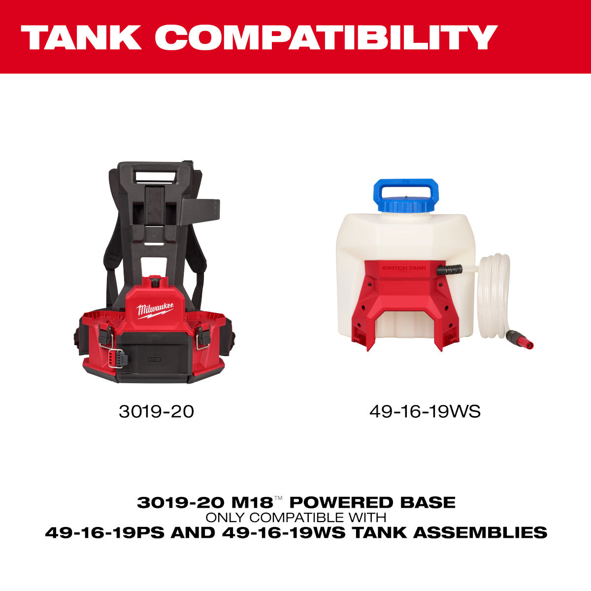 M18 4-Gallon Water Supply Kit w/ SWITCH TANK - Ace Tool Group - Milwaukee