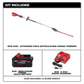 M18 FUEL Extended Pole Articulating Hedge Trimmer Kit - Ace Tool Group - Milwaukee