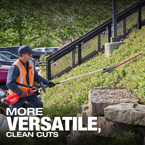 M18 FUEL Extended Pole Articulating Hedge Trimmer Kit - Ace Tool Group - Milwaukee