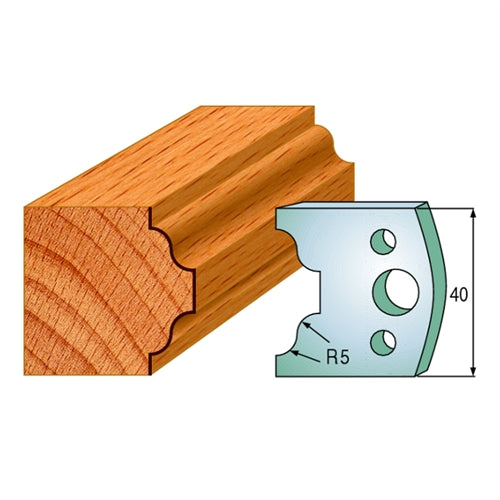 CMT 690.025 Pair of Profiled Knives for Shaper Cutters - Ace Tool Group - CMT