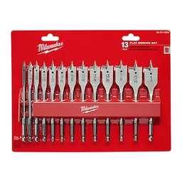Milwaukee 48-27-1520 13 PC Flat Boring Bit Set - Ace Tool Group - Milwaukee
