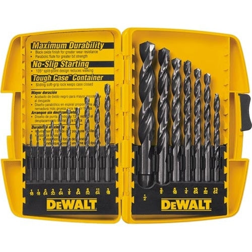 Dewalt Dw1167 17Pc Black Oxide Drill Bit Set - Ace Tool Group - DeWalt