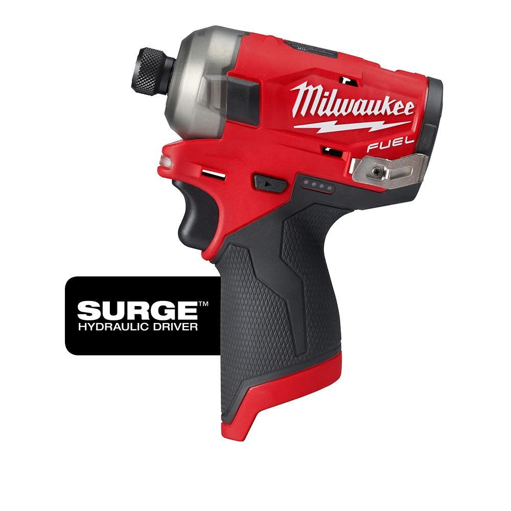 Milwaukee 2551-20 M12 1/4" Hex Hydraulic Driver Tool - Ace Tool Group - Milwaukee