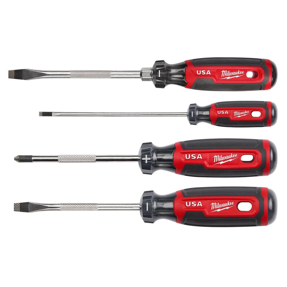 Milwaukee MT200-4 4PC Cushion Grip Screwdriver Kit (USA) - Ace Tool Group - Milwaukee