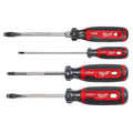 Milwaukee MT200-4 4PC Cushion Grip Screwdriver Kit (USA) - Ace Tool Group - Milwaukee