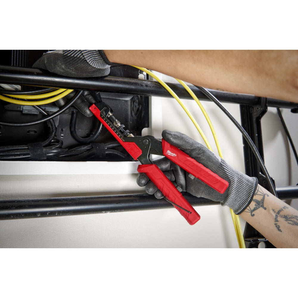 Milwaukee Extended Reach Compression Coax Crimper - Ace Tool Group - Milwaukee