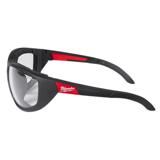 Milwaukee 48-73-2041 Clear High Performance Safety Glasses with Gasket 12 Pack - Ace Tool Group - Milwaukee