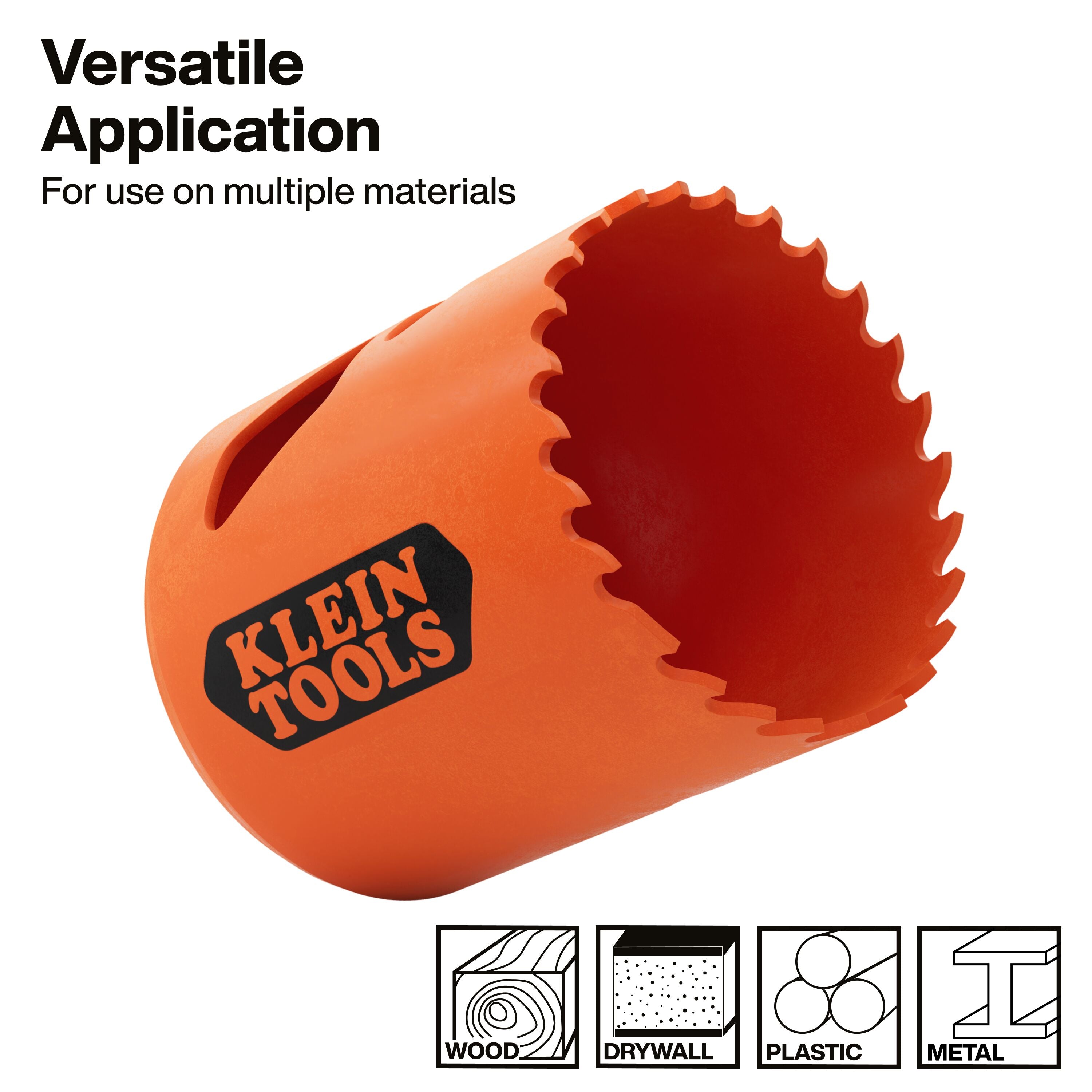 Klein 31018 Bi-Metal Hole Saw, 1-3/4-Inch