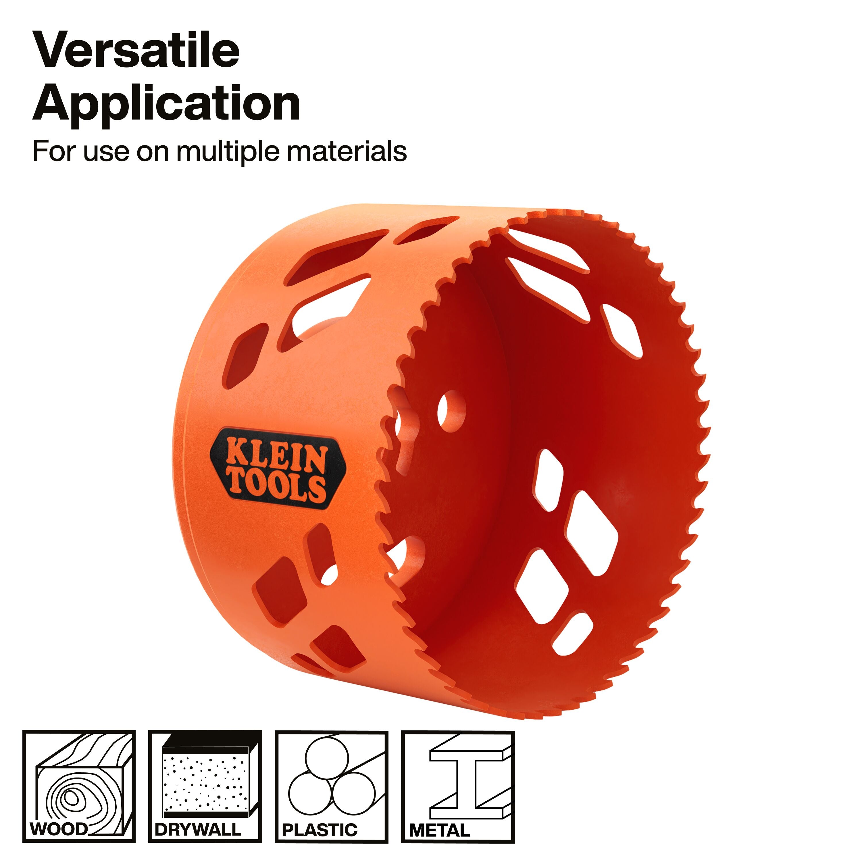 Klein 31029 Bi-Metal Hole Saw, 4-1/2-Inch