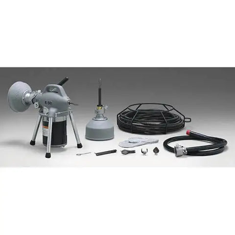 RIDGID 59000 K-50-8 Sectional Drain Cleaning Machine, A-30 Cable Kit - Ace Tool Group - Ridgid