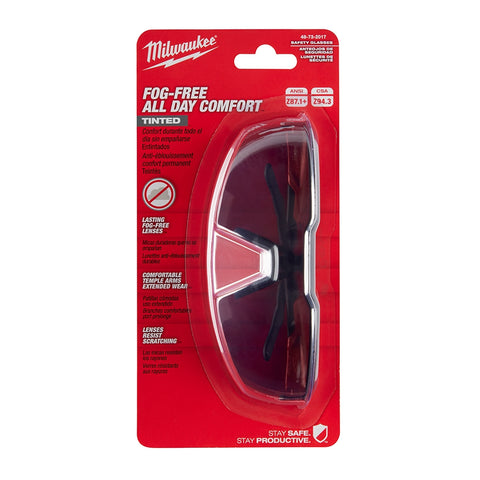 Milwaukee 48-73-2017 Tinted Safety Glasses - Blister - Ace Tool Group - Milwaukee