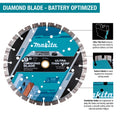 Makita E-23260 4â€‘1/2" Thin Kerf Diamond Blade - Ace Tool Group - Ace Tool Group