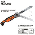 Klein 31757 Folding Multi-Purpose Jab Saw - Ace Tool Group - Klein