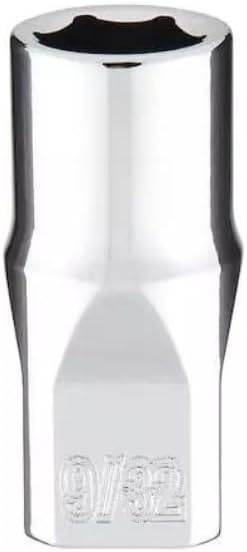 Milwaukee 45-34-9004 1/4 in. Drive 9/32 in. SAE 6-Point Socket - Ace Tool Group - Milwaukee