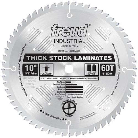 Freud Tools 10" Thick-Stock Laminate Blade - Ace Tool Group - Freud