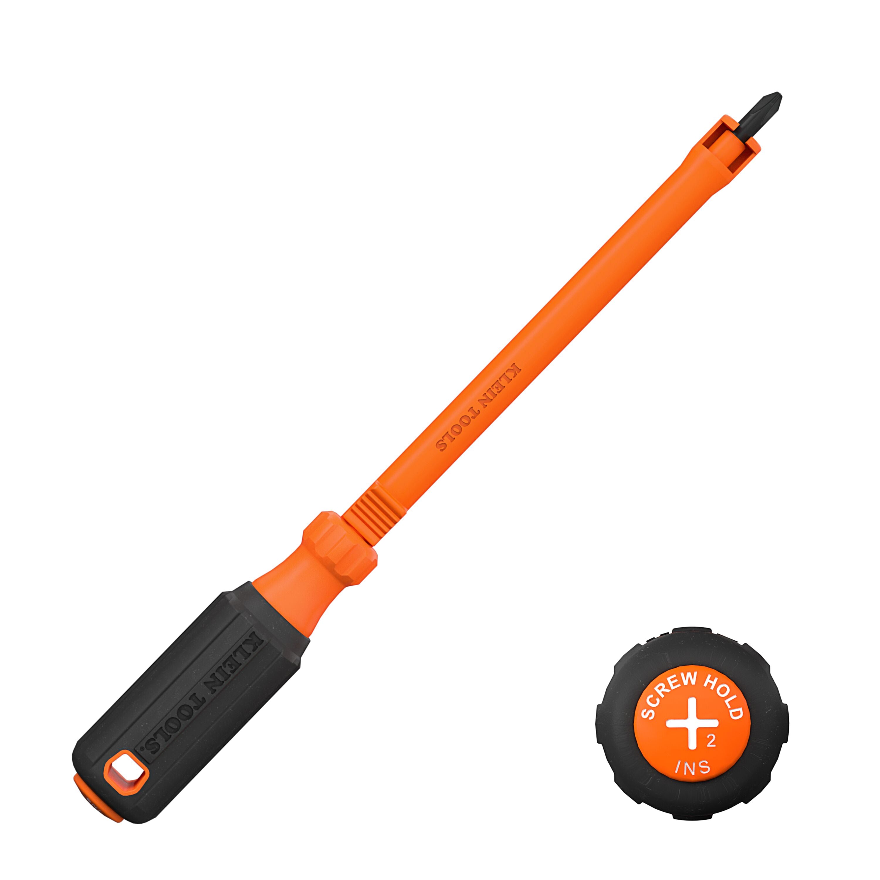 Klein 32216INS #2 Phillips Insulated Hooded Screw Holding Screwdriver