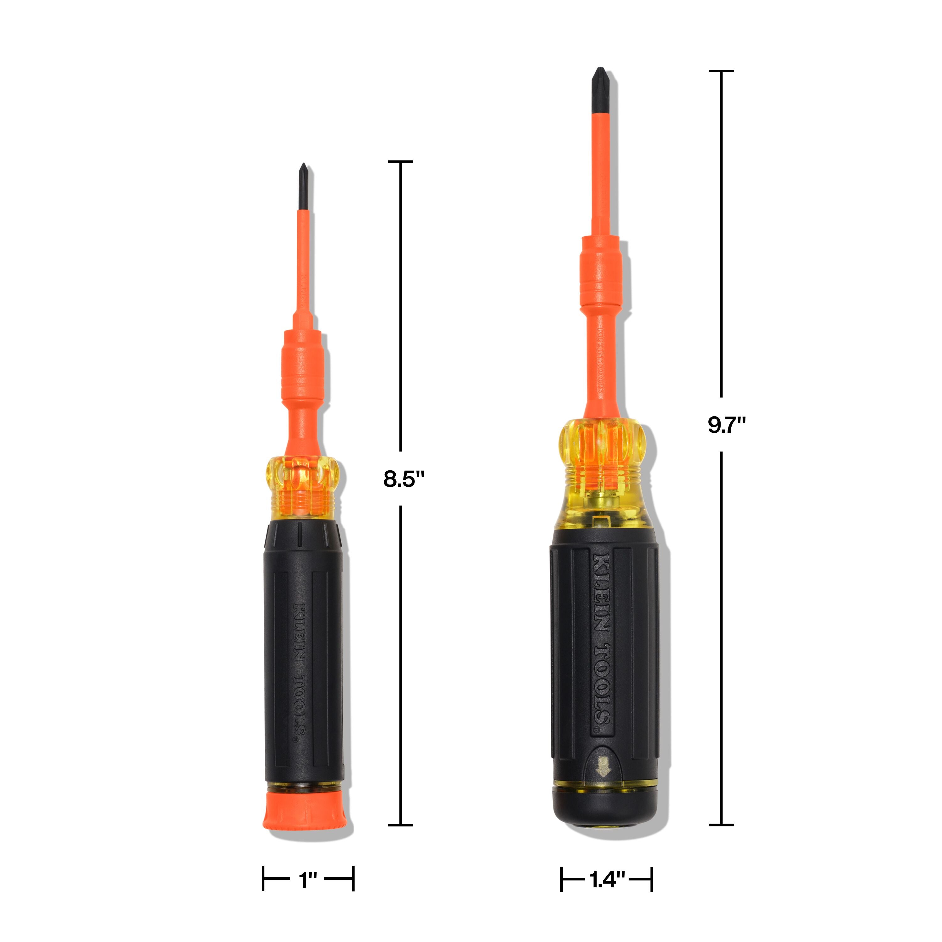 Klein 32310INS 10-in-2 Insulated Auto-Lock Screwdriver Set