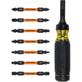 Klein 32315HD 15-in-1 Ratcheting Impact-Rated Multi-Bit Torsion Zone Screwdriver - Ace Tool Group - Klein
