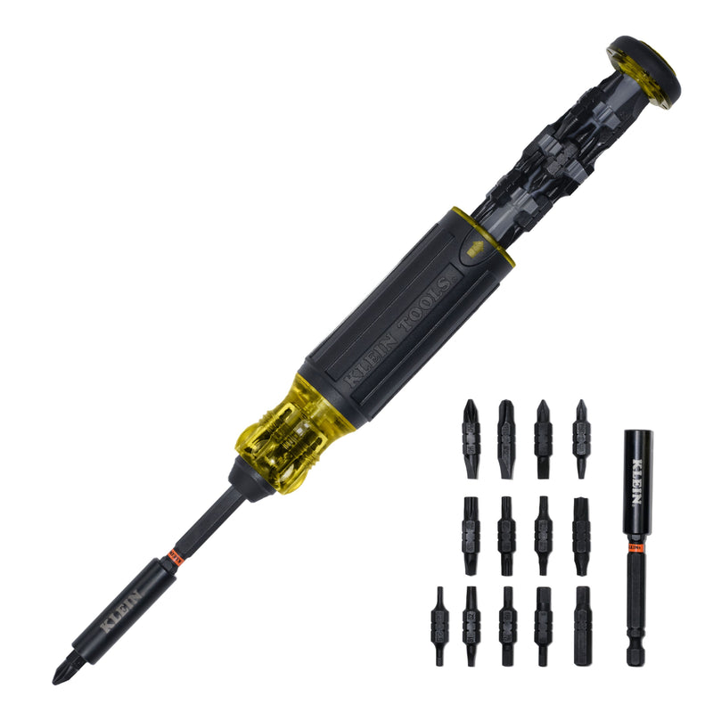 Klein 27-in-1 Impact-Rated Multi-Bit Screwdriver - Ace Tool Group - KLEIN
