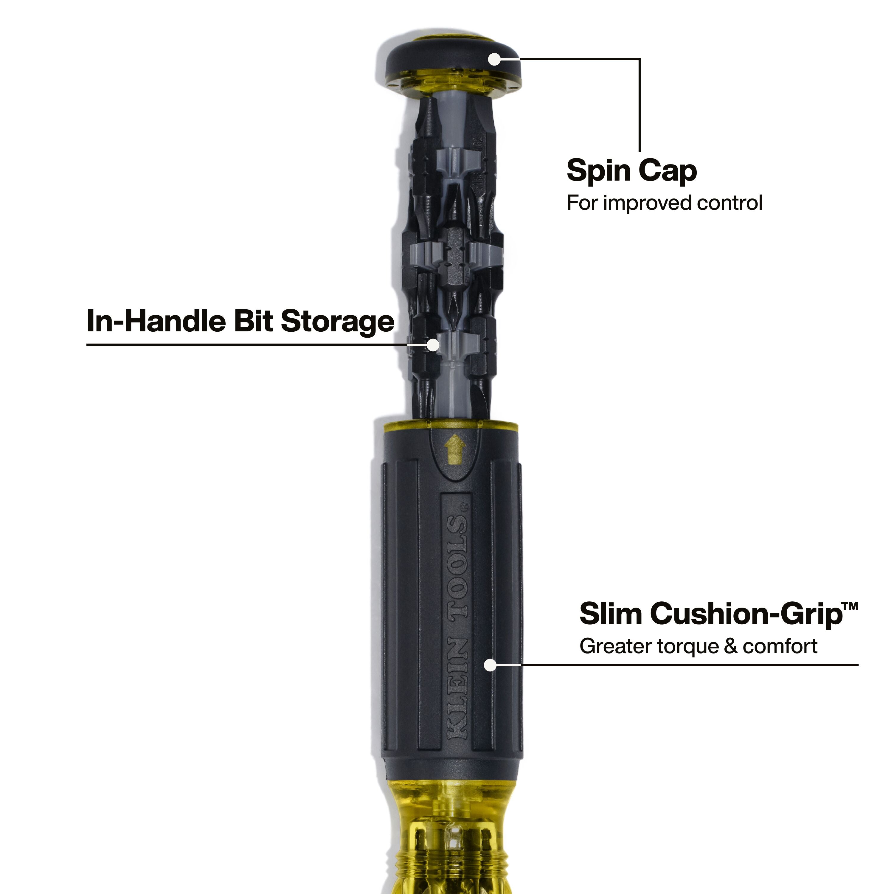 Klein 27-in-1 Impact-Rated Multi-Bit Screwdriver - Ace Tool Group - KLEIN