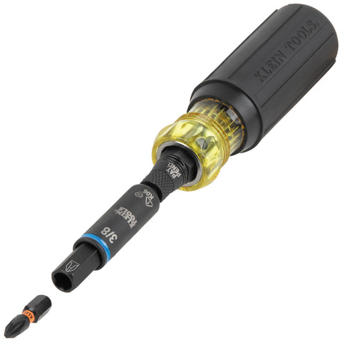 Klein 32528HD KNECT 10-in-1 Impact-Rated Screwdriver / Nut Driver - Ace Tool Group - Klein