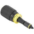 Klein 32561HDRT KNECT 7-in-1 Ratcheting Impact-Rated Stubby Screwdriver/Nut Driver - Ace Tool Group - Klein
