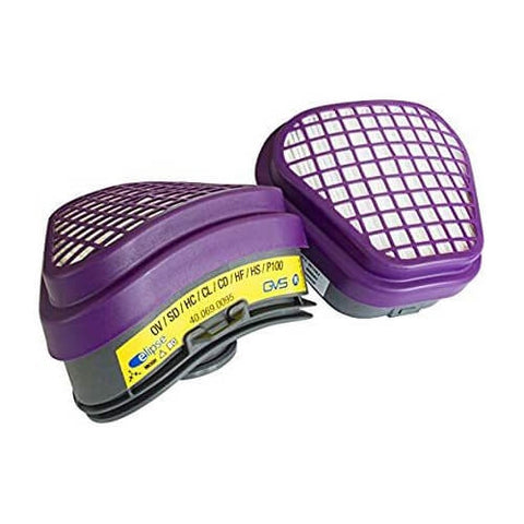 GVS SPR474 Elipse OV/AG/P100 Respirator Filters - Ace Tool Group - GVS