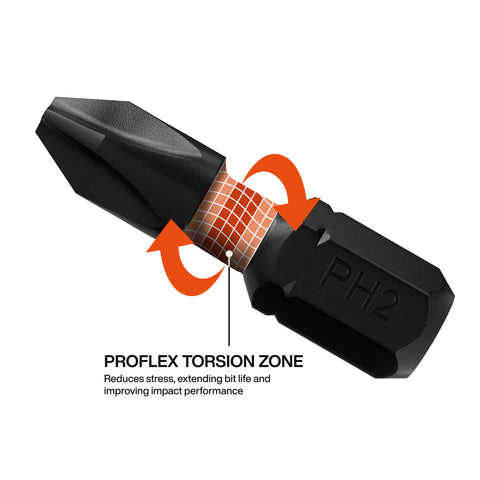 Klein 32787S Proflex Micro Ratchet Impact Bit Set, 20-Piece - Ace Tool Group - Ace Tool Group