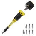 Klein 32961A 8-in-1 Tru-Grip Screwdriver with Stubby - Ace Tool Group - Klein