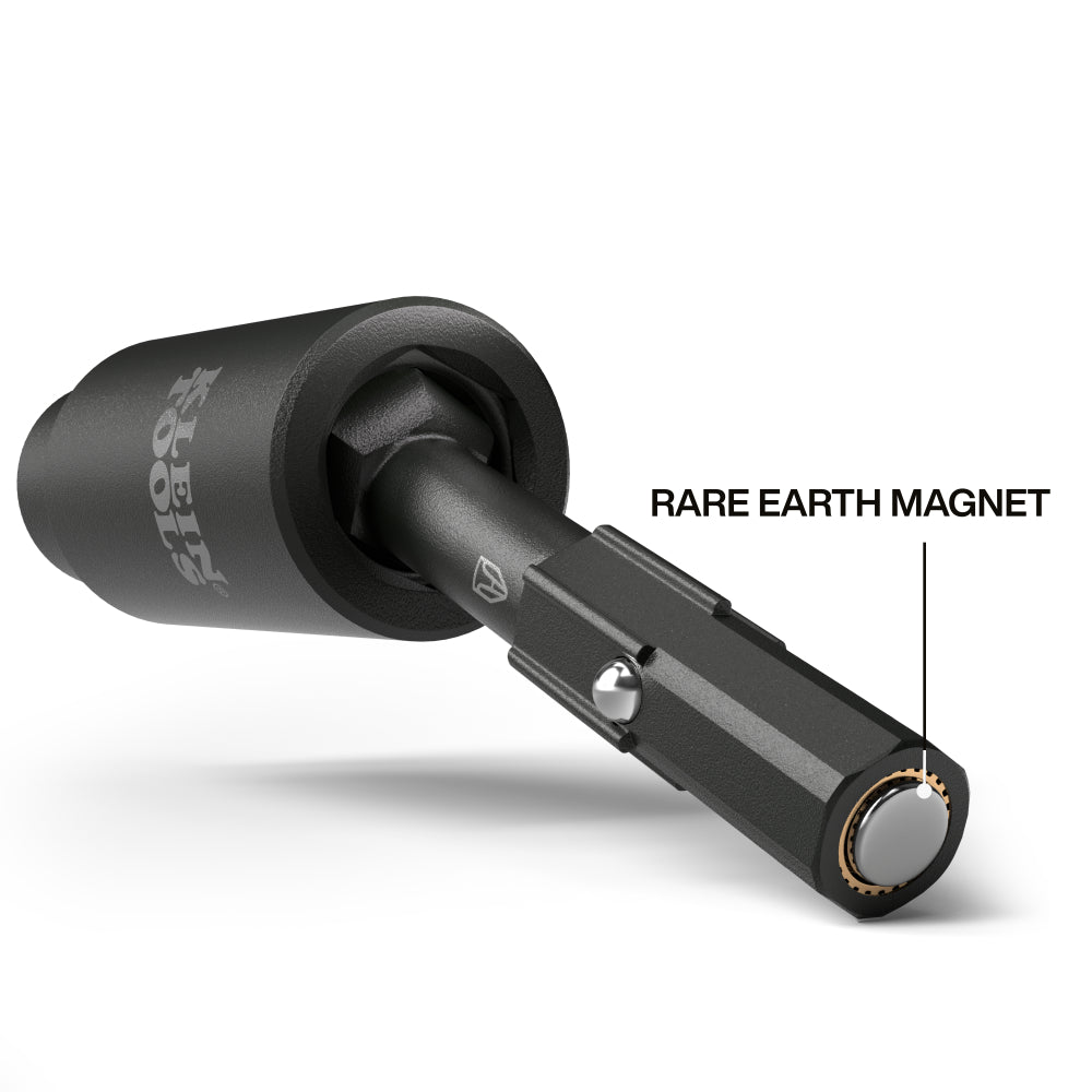 Klein 32984 Impact Flip Socket Set With Swivel Adapter, 6 Piece - Ace Tool Group - Klein