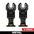 Milwaukee 49-25-1502 Milwaukee OPEN-LOK 1-3/8" TITANIUM ENHANCED CARBIDE TEETH METAL BLADE 2PK - Ace Tool Group - Milwaukee