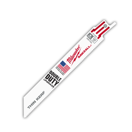 Milwaukee 48-00-5182 Sawzall Blade 14T 6 Inch Metal Thin Kerf 5 Pack - Ace Tool Group - Milwaukee
