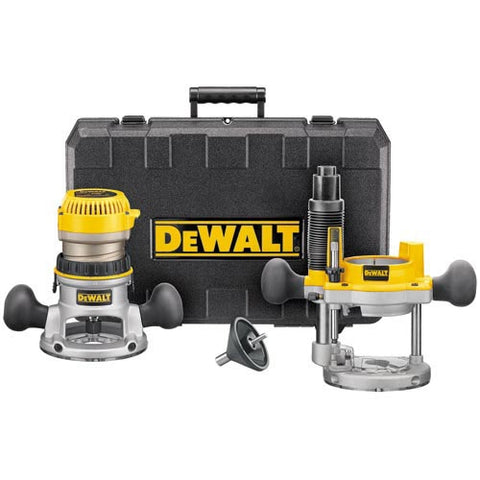 Dewalt Dw616Pk 1-3/4 Hp Fixed Base / Plunge Router Combo Kit - Ace Tool Group - DeWalt