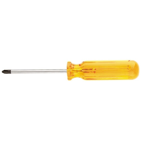 Klein Tools BD133 Profilated #3 Phillips-Tip Screwdriver - 6'' (152 mm) Round-Shank - Ace Tool Group - Klein