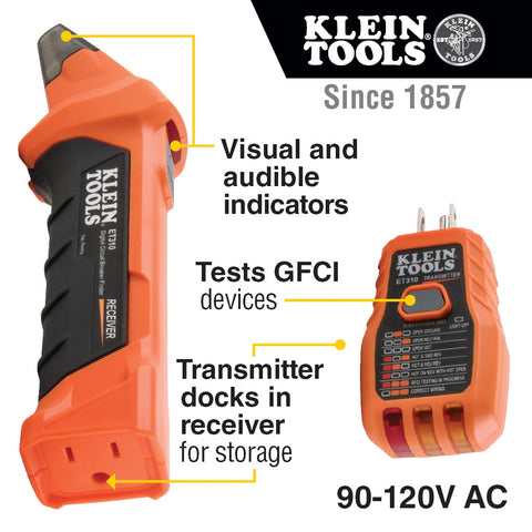 Klein ET310 Digital Circuit Breaker Finder - Ace Tool Group - Klein