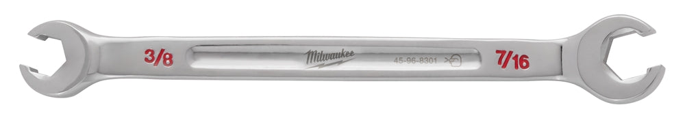 Milwaukee 45-96-8301 3/8" X 7/16" Double End Flare Nut Wrench - Ace Tool Group - Milwaukee