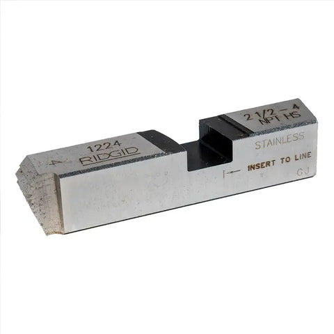 RIDGID 33057 2 1/2 in. to 4 in. NPT Pipe Dies for Model 1224 Threading Machines, High Speed for Stainless Steel - Ace Tool Group - Ridgid