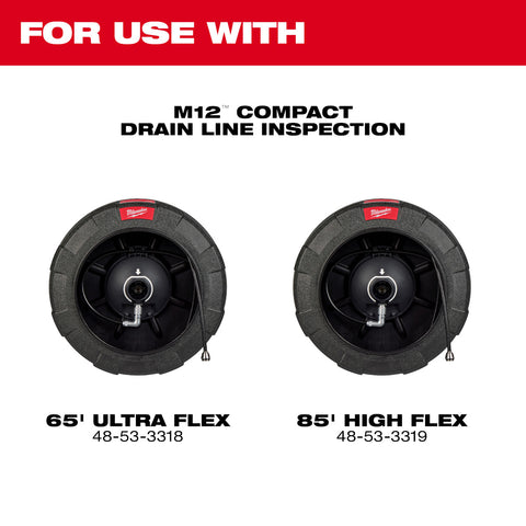 Replacement Drum & Push Cable for M12 65 Ultra Flex Compact Inspection Camera - Ace Tool Group - Milwaukee