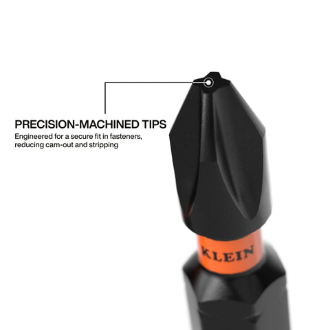 Klein 33801B 21-Piece Impact Driver Bit Set - Ace Tool Group - Ace Tool Group